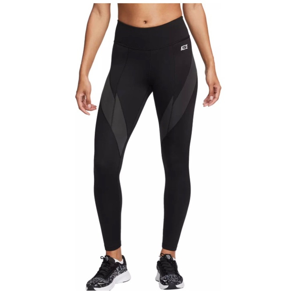 New! Nike Women's Therma-FIT Icon Clash Mid-Rise Leggings XS